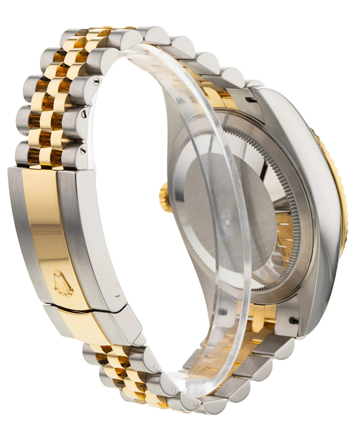 Rolex Sky-Dweller Watch — Two-Tone Oystersteel & Yellow Gold Design with White Dial & Jubilee Bracelet