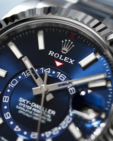 Rolex Sky-Dweller Watch — Blue Dial with Jubilee Bracelet