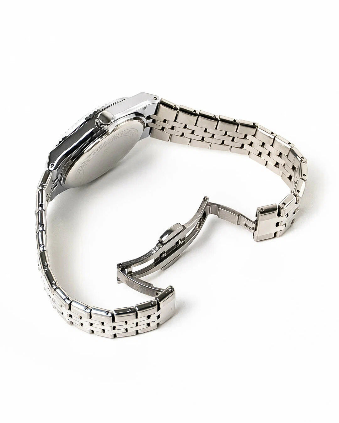 Rolex Oyster Perpetual Land-Dweller Watch — Distinctive Honeycomb-Patterned Dial with Fluted Bezel